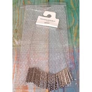 Banana Republic Silver-Tone Statement Necklace